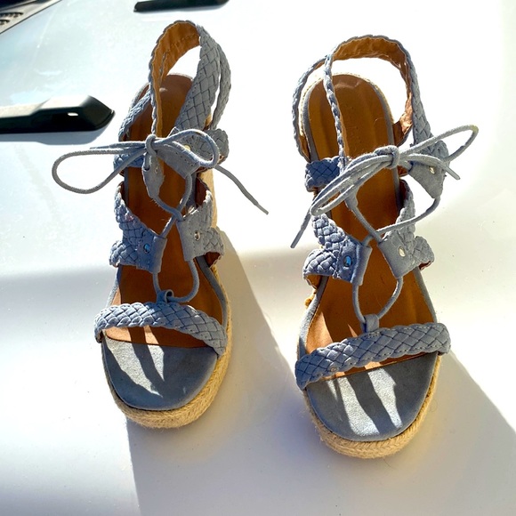 Charolette Rouse cork wedges. Lightly worn. - Picture 2 of 5